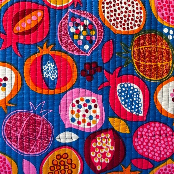 Eco-Friendly Cotton Fabric MacBook Air/IPad Sleeve Blue - Picture 2 of 2